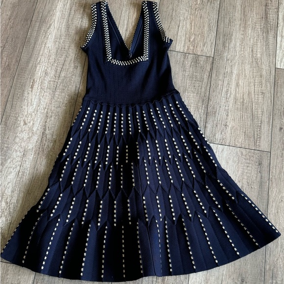 Sandro, Women’s dress, Size S, Navy blue. - Picture 7 of 15